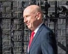 Defence stocks rally as John Healey appointed chancellor; UK borrows less than expected in June – business live