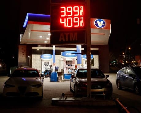 US average fuel price passes $4 a gallon for first time in four years amid Iran war