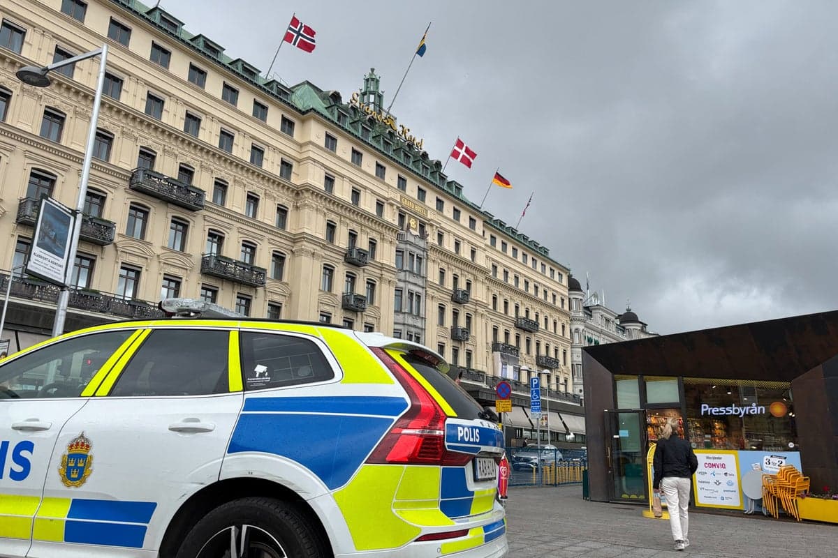 At least eight injured as tram derails and crashes into pizzeria in Sweden