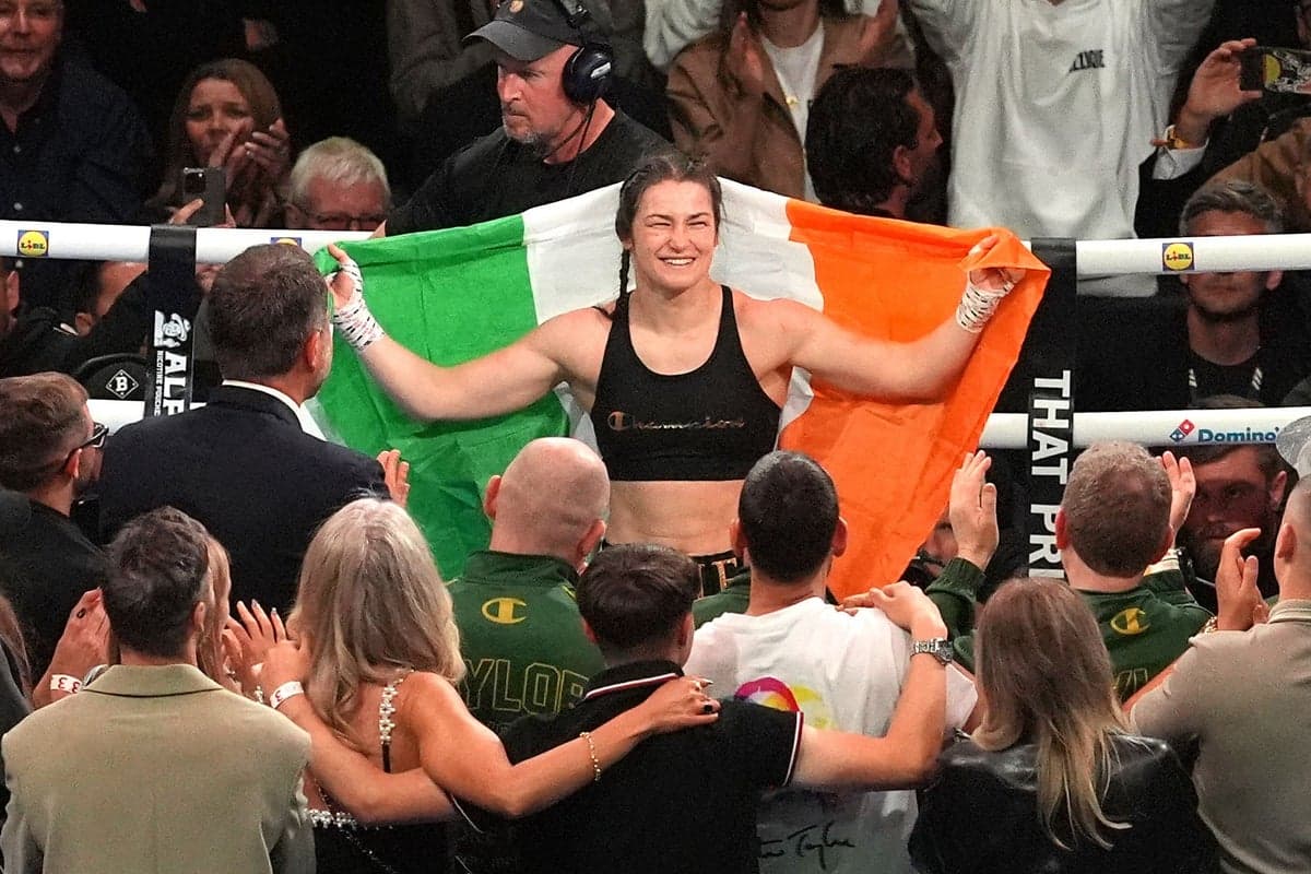 Katie Taylor ecstatic after perfect end to ‘dream career’