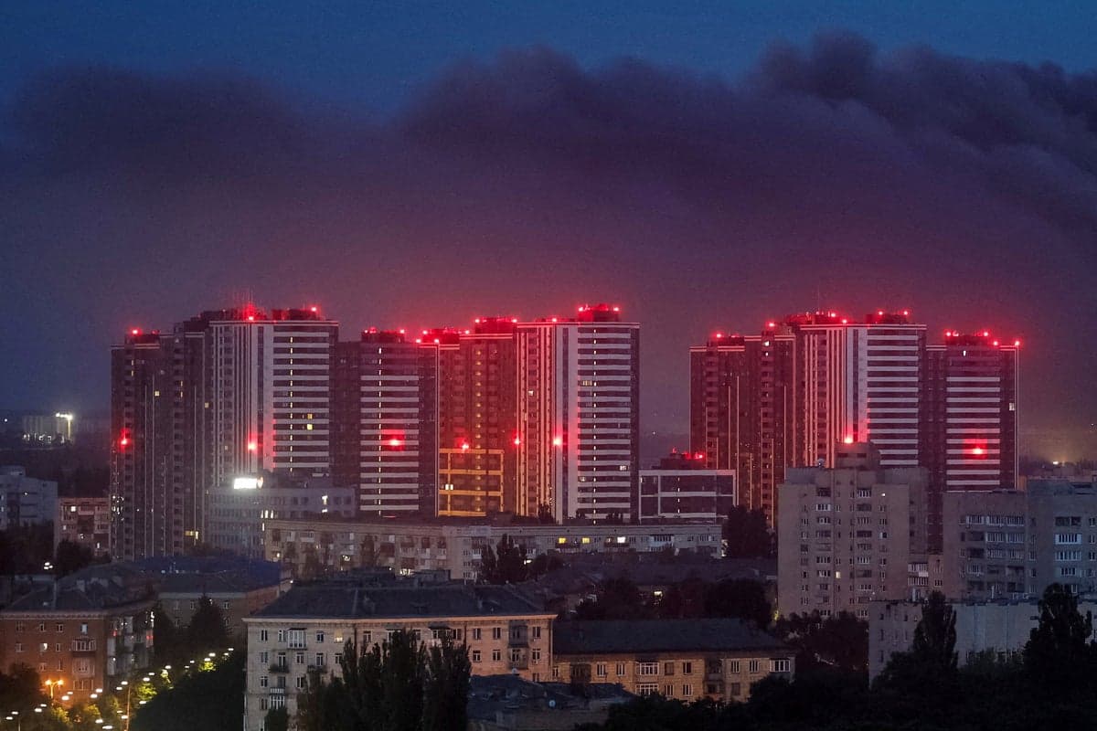 Ukraine-Russia war latest: Kyiv hit in fresh wave of Russian attacks after Putin vows ‘powerful’ response