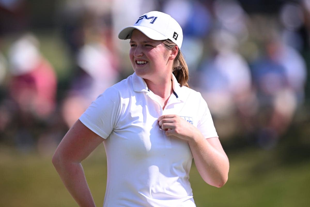 Lottie Woad storms into lead at Evian Championship as Nelly Korda misses cut