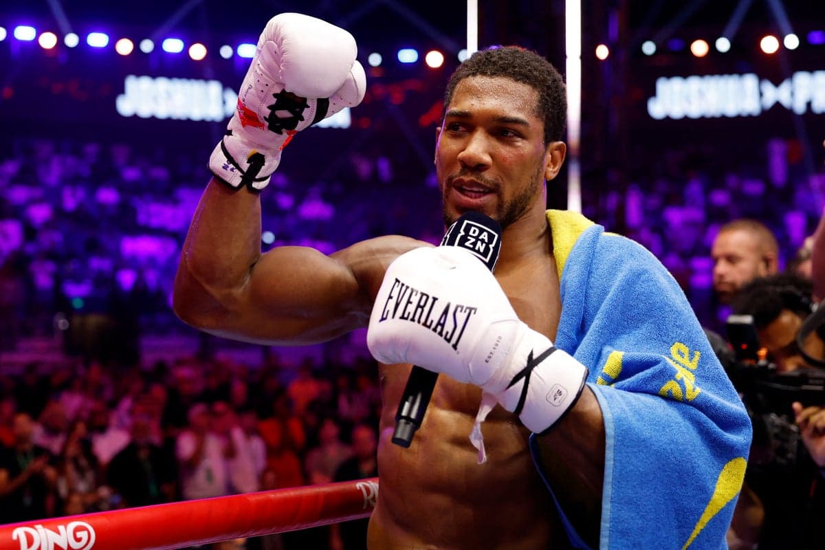 How emotional Anthony Joshua survived the chaos to set up Tyson Fury showdown