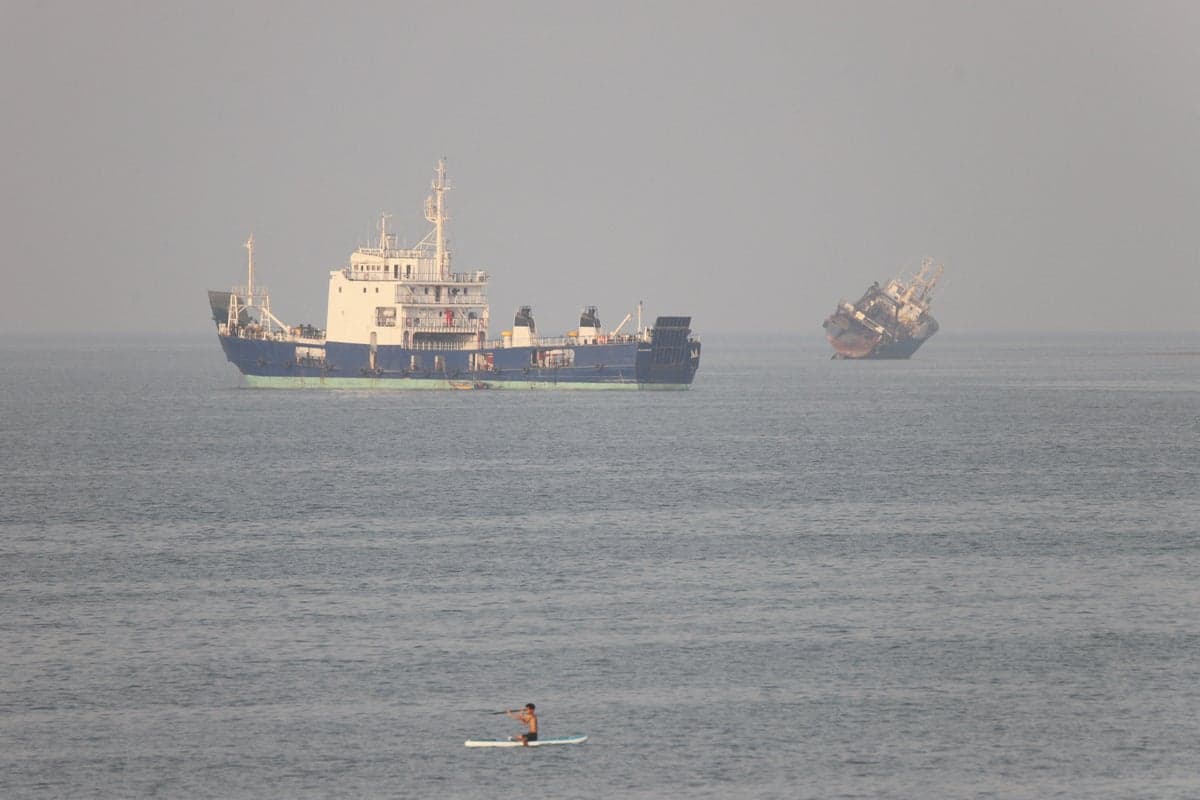 Iran-US war latest: Tehran strikes ship in Strait of Hormuz as countries try to reopen oil route