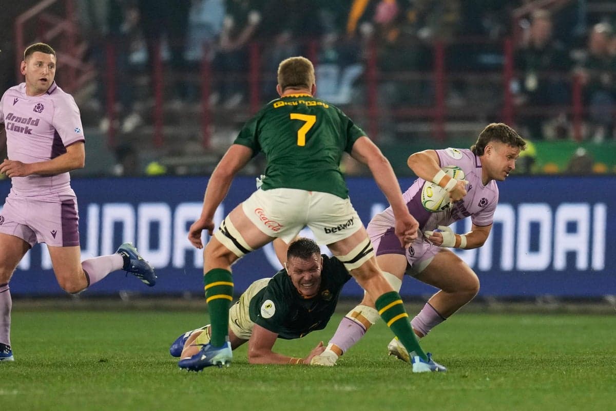 Battling Scotland fall short as South Africa hold on for victory in Pretoria