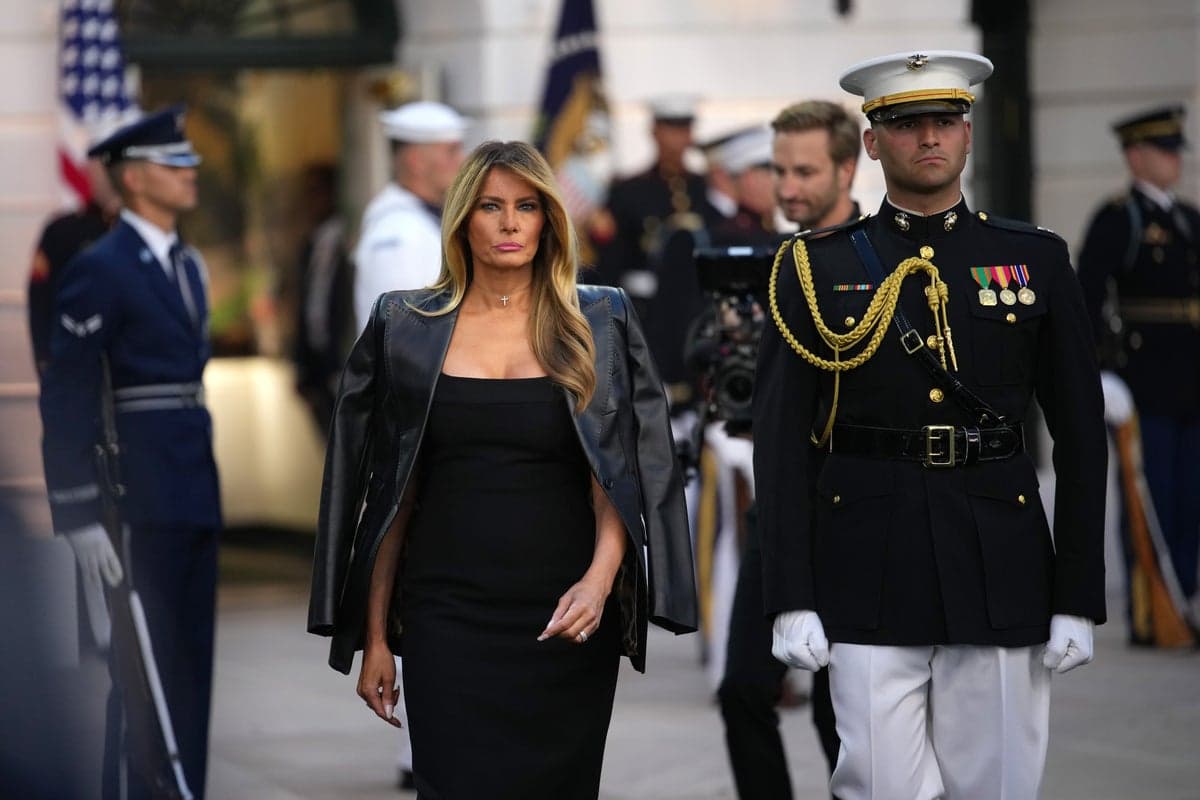Melania Trump has appeared in public just 38 days so far in 2026