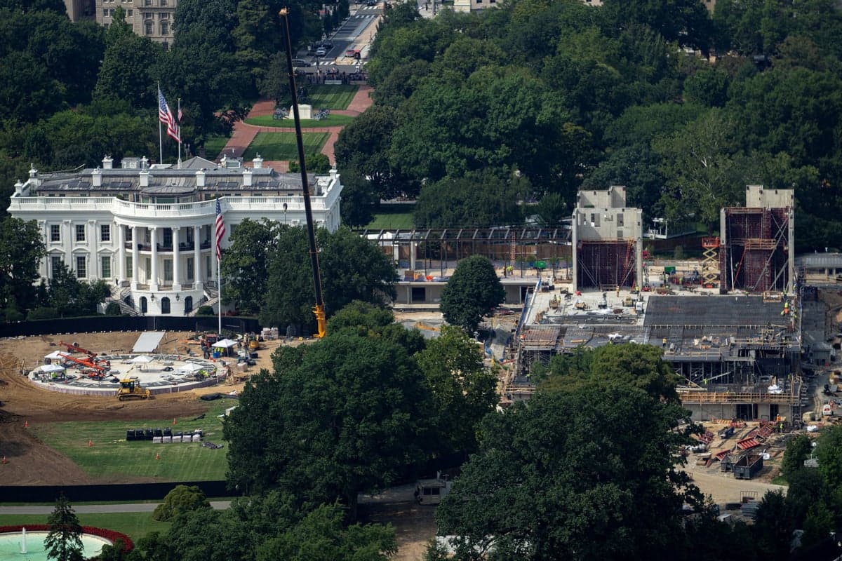 Trump pleads to Supreme Court for permission to build his $400M White House ballroom