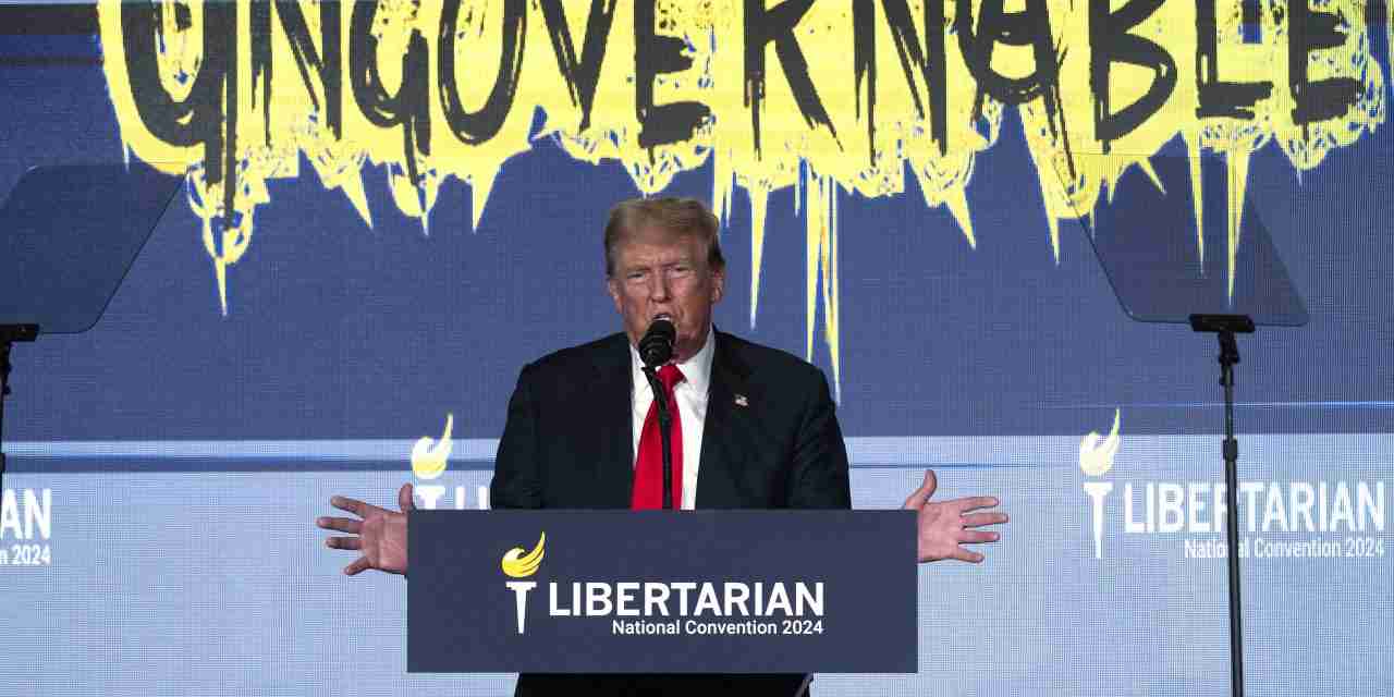 Trump tries to spin Libertarian Convention as success after being booed and jeered by crowd: Live