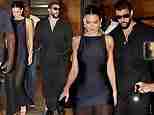 Kendall Jenner and Bad Bunny heat up Paris! Rapper places his hand on the supermodel’s lower back as they depart Fashion Week event after rekindling romance