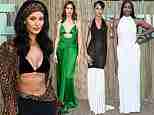 Maya Jama flashes her toned abs in a fierce animal print look as she joins glamorous Alexa Chung, Jourdan Dunn and Venus Williams at the annual star-studded Serpentine Gallery summer soiree