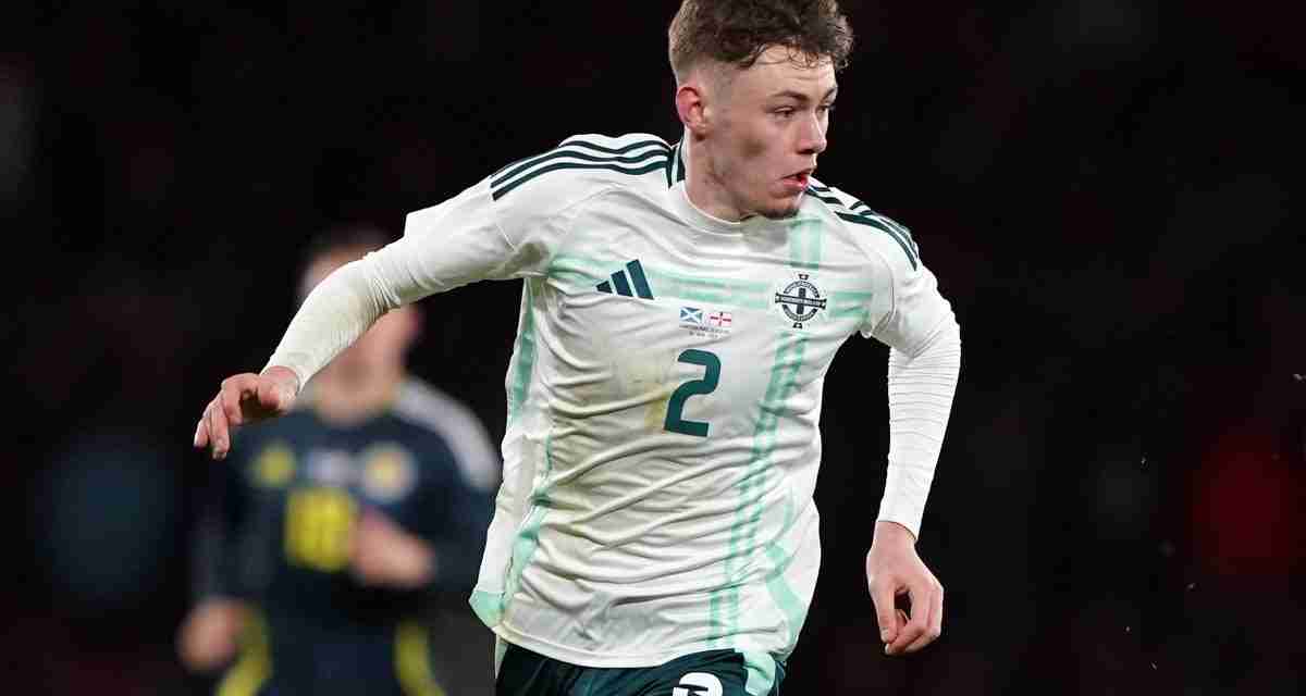 Spain loss will help Northern Ireland’s learning curve – Conor Bradley