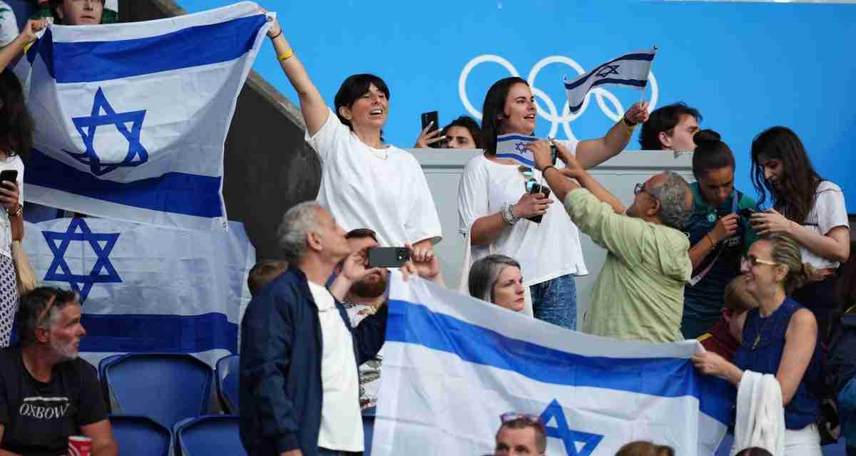 Israel’s national anthem booed before first Olympic football match at Paris 2024