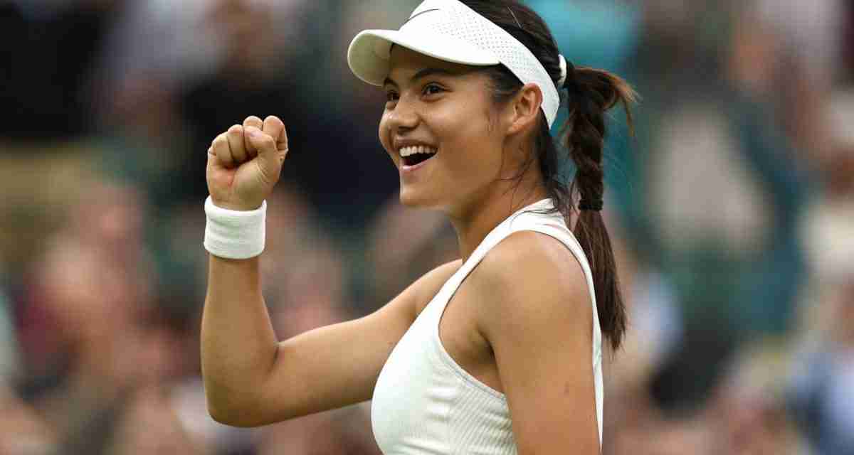 What time is Emma Raducanu’s match at Wimbledon today?