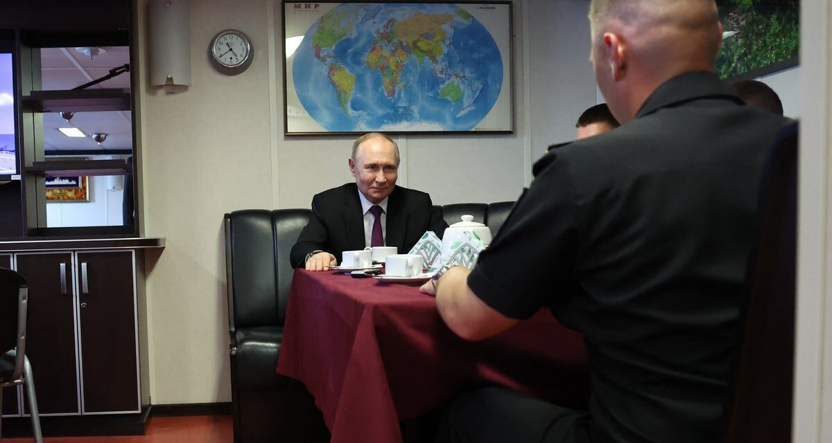 Ukraine-Russia war latest: Putin cancels navy celebration parades as Kyiv strikes near St Petersburg