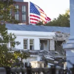 Trump’s White House Ballroom Sparks Controversy as East Wing Demolition Begins