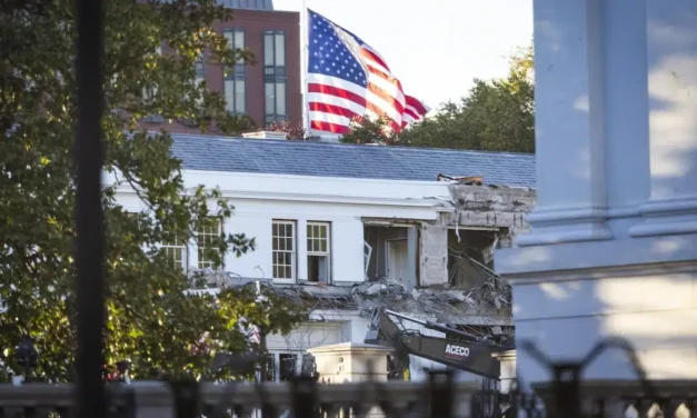 Trump’s White House Ballroom Sparks Controversy as East Wing Demolition Begins