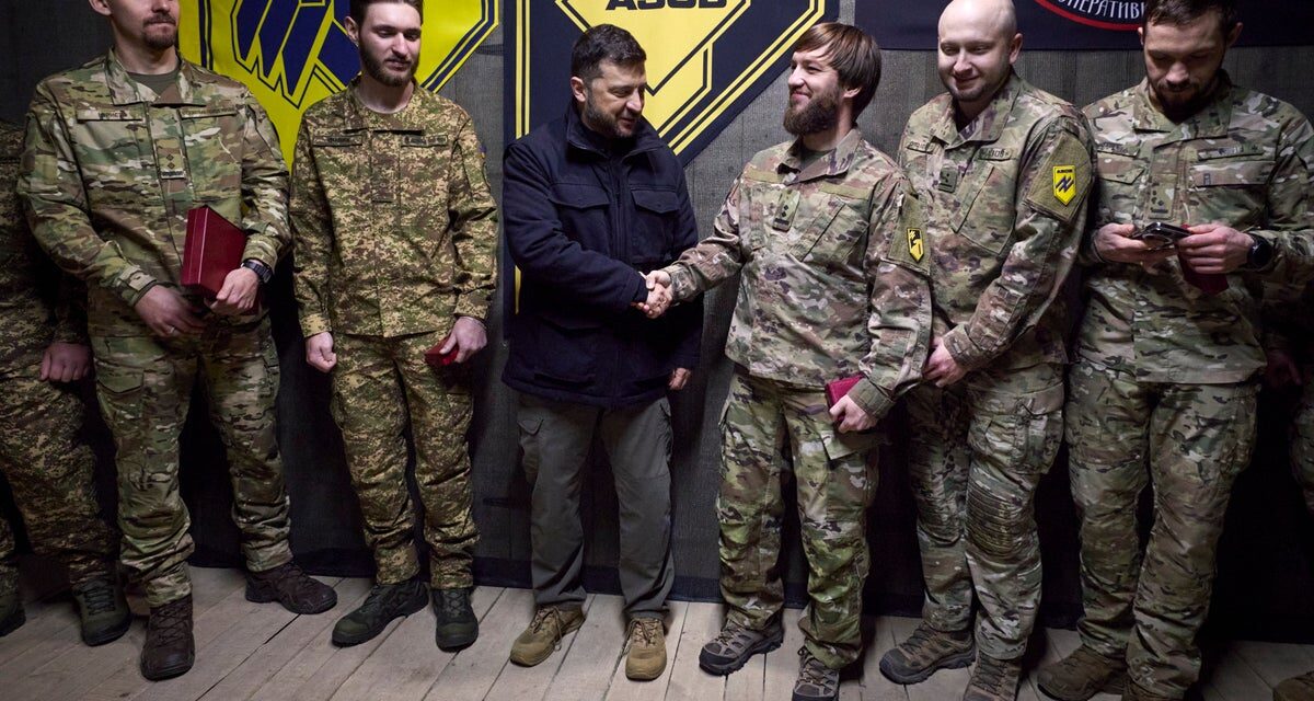 Ukraine-Russia war latest: Zelensky visits troops just 20km from besieged frontline city Pokrovsk