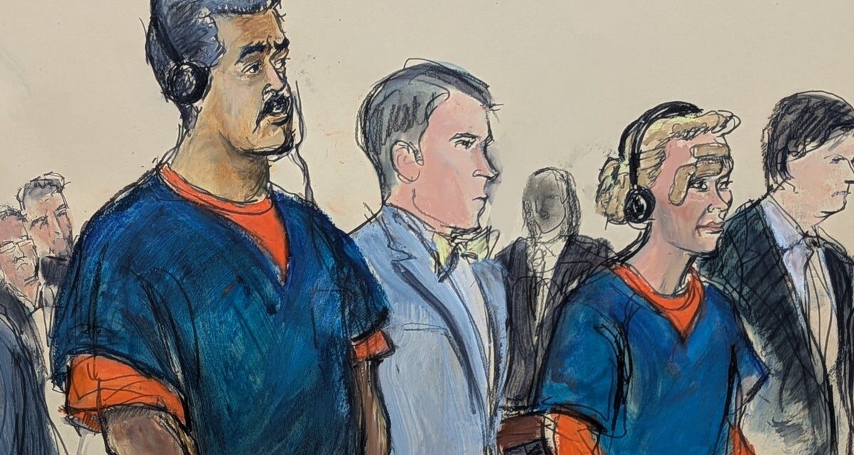 Venezuelan leader Maduro calls himself a ‘prisoner of war’ as he appears in US court on drug charges