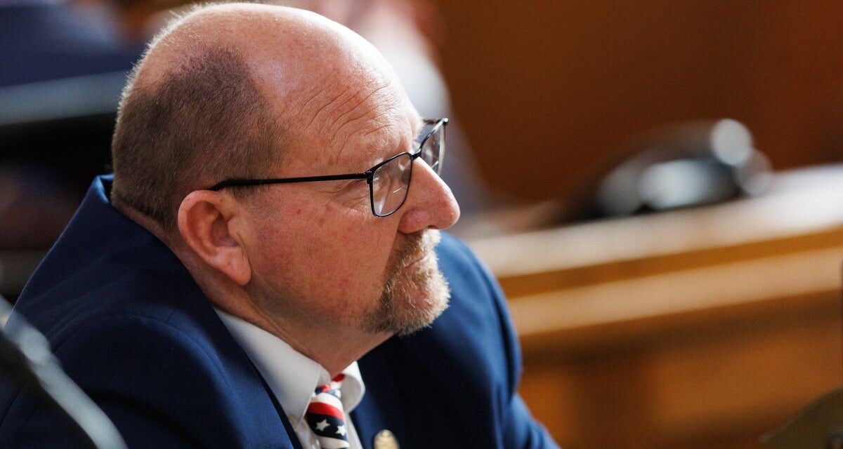 Tearful state senator resigns amid claims of inappropriate behavior
