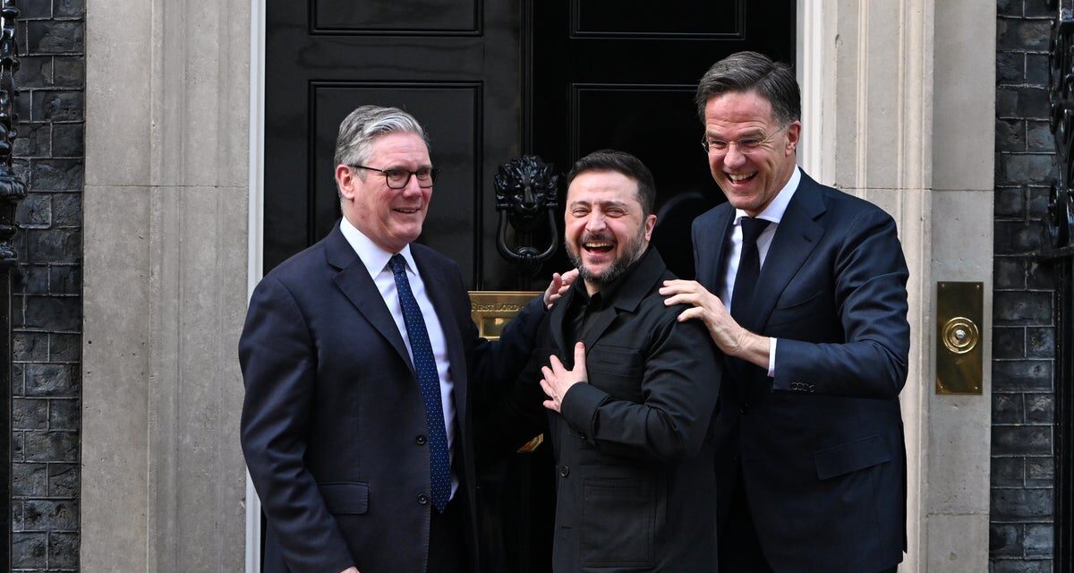 Ukraine-Russia war latest: Starmer says ‘focus must remain’ on European conflict after meeting Zelensky