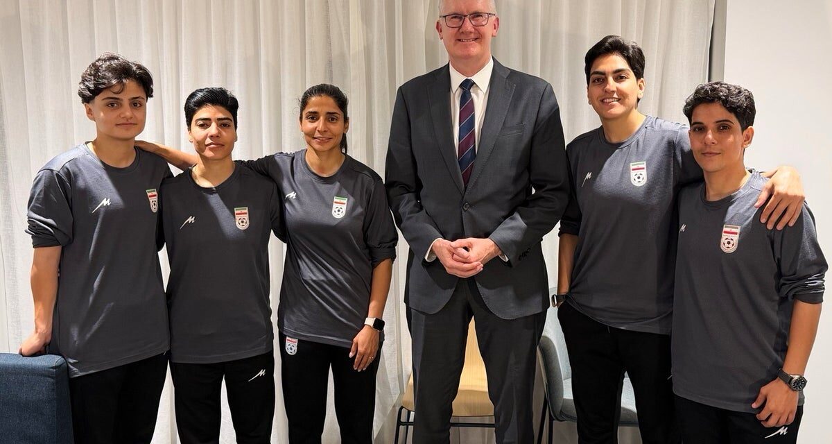 Australia grants asylum to five Iranian women footballers
