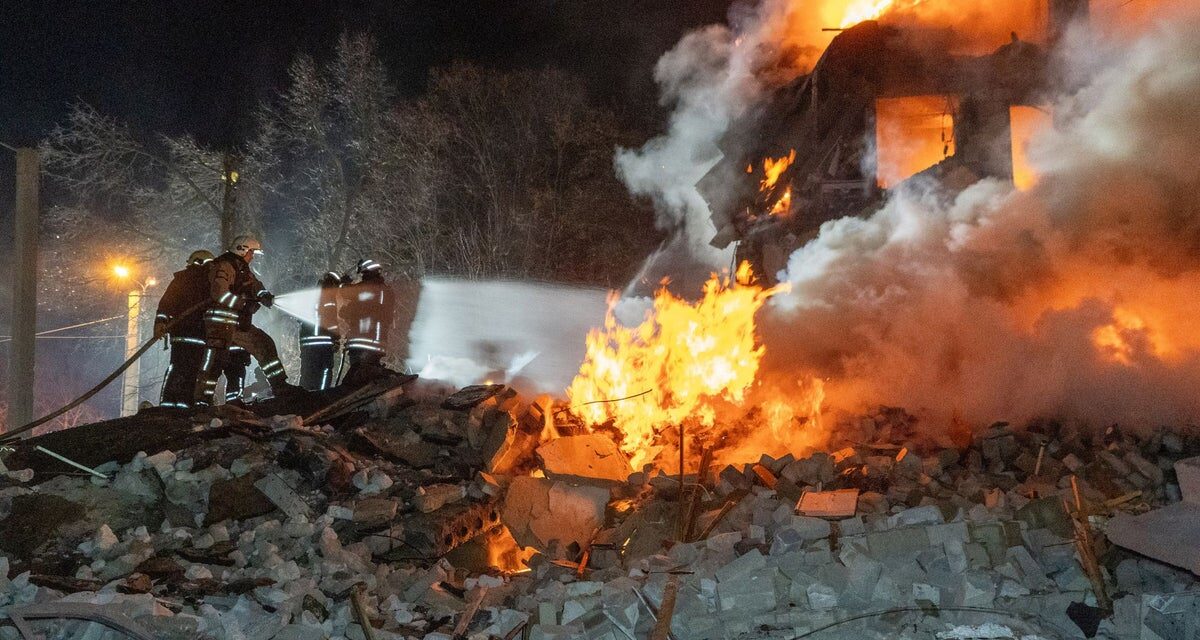 Ukraine-Russia war latest: Nationwide alert sounded in Ukraine after Russian strikes kill four in Kharkiv