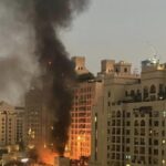 Iranian Missiles and Drones Hit Dubai Landmarks, Damaging Hotels, Airport and Port