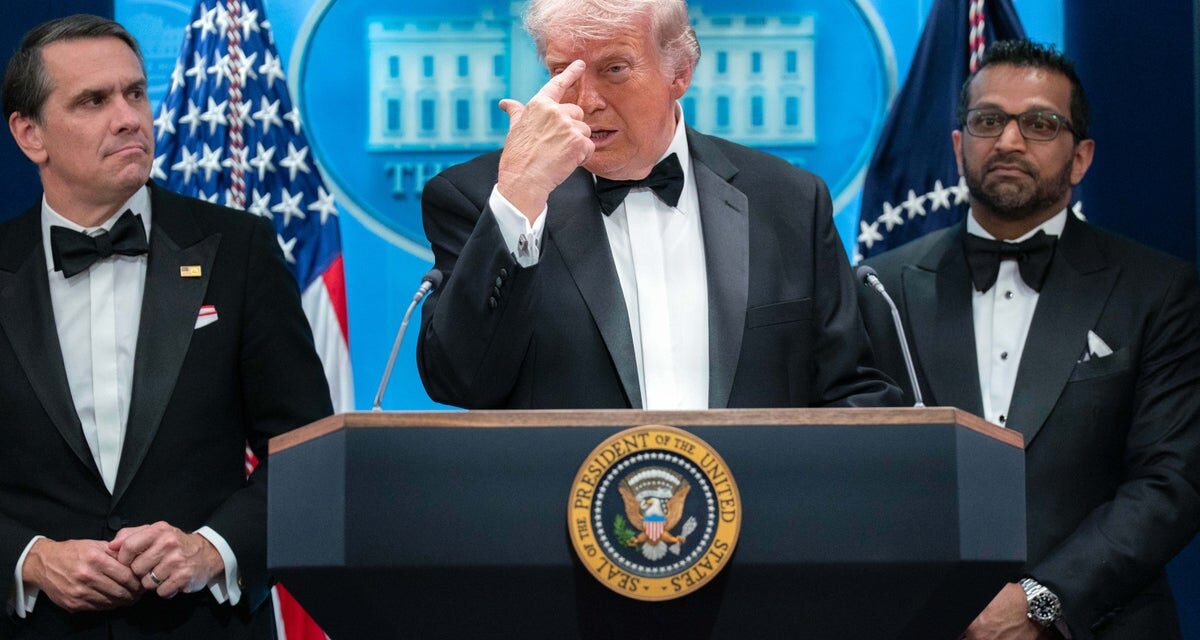 Trump lashes out at questions over shooter’s manifesto and blames Democrats for political violence: Live updates