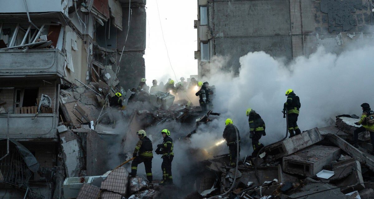 Ukraine-Russia war latest: Blasts in Kyiv as Putin launches deadly assault with over 700 drones and missiles